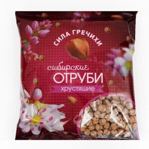 Сибирские отруби Сила гречихи, хрустящие, 100 г в Алматы от компании alimpshop