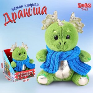 Мягкая игрушка на новый год «Дракоша в шарфе» в Алматы от компании alimpshop