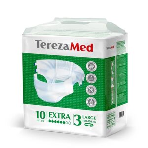 Подгузники для взрослых TerezaMed Extra Large №3, L, 10 шт.