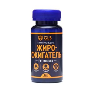 Жиросжигатель Fat Burner GLS для похудения, 60 капсул по 350 мг в Алматы от компании alimpshop