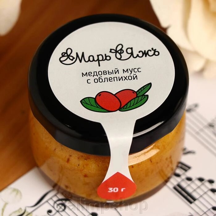 Медовый мусс «Марь&amp;Яжъ», с облепихой, 30 г - alimpshop