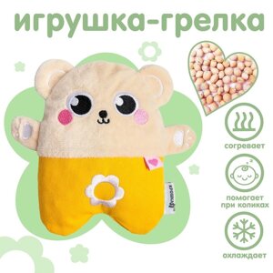 Игрушка - грелка с вишнёвыми косточками развивающая «Мишка»