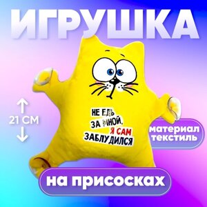 Автоигрушка «Не едь за мной — я сам заблудился», кот, на присосках в Алматы от компании alimpshop