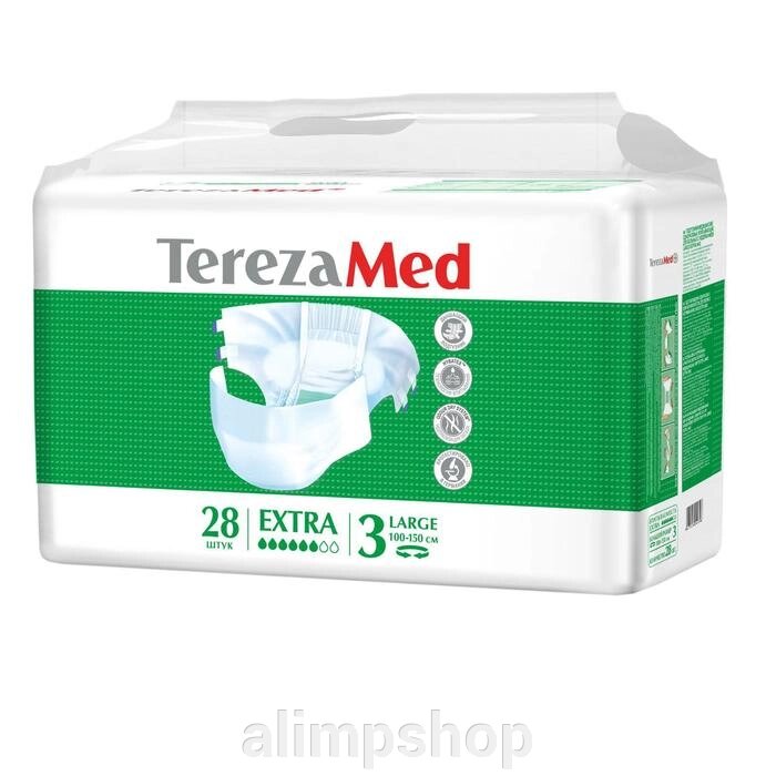 Подгузники для взрослых TerezaMed Extra Large №3, L, 28 шт. от компании alimpshop - фото 1