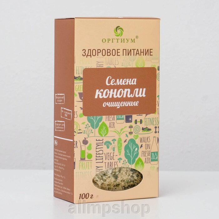 Семена конопли, очищенные ядра, 100 г от компании alimpshop - фото 1