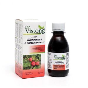 Сироп Dr. Vistong «Шиповник с витамином С», 150 мл