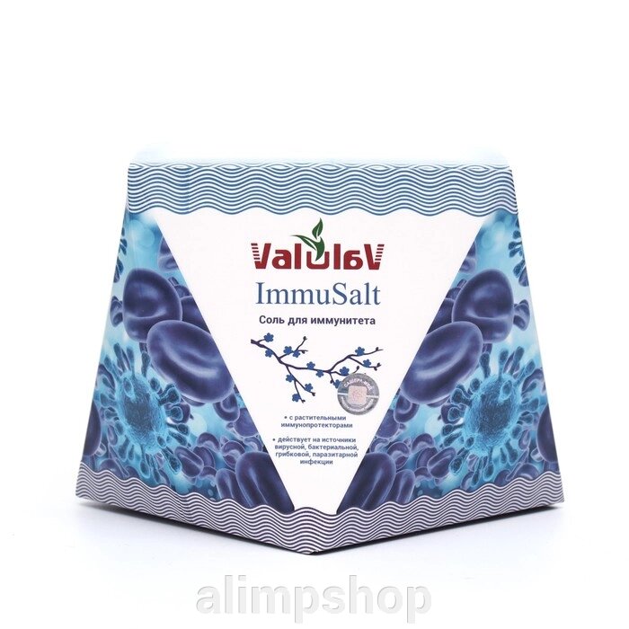 Соль для иммунитета ValulaV ImmuSalt, 50 саше-пакетов по 3 г от компании alimpshop - фото 1