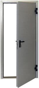 Дверь противопожарная входная металлическая ДП1-60 2050/850-950/80L/R
