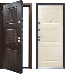 Дверь входная металлическая MASTINO LINE-3 2050/860-960/80 L/R ХДФ 16 мм с ПВХ покрытием