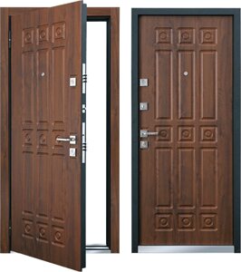 Дверь входная металлическая MASTINO NOVARA 2050/860-960/80 L/R ХДФ 16 мм с ПВХ покрытием