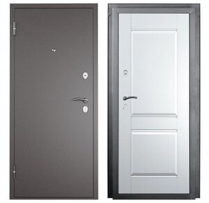 Дверь входная металлическая Титан Графит Арктик 2050/860-960 L/R