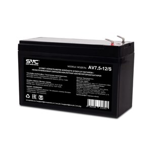Аккумуляторная батарея SVC AV-7.5-12/S 12В 7.5 Ач