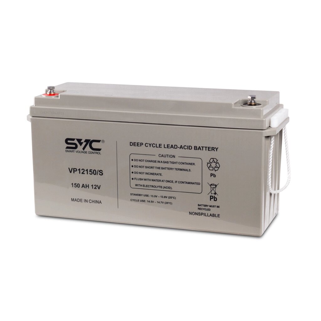 Аккумуляторная батарея SVC VP12150/S 12В 150 Ач (485*172*240) от компании ProfElectro - фото 1