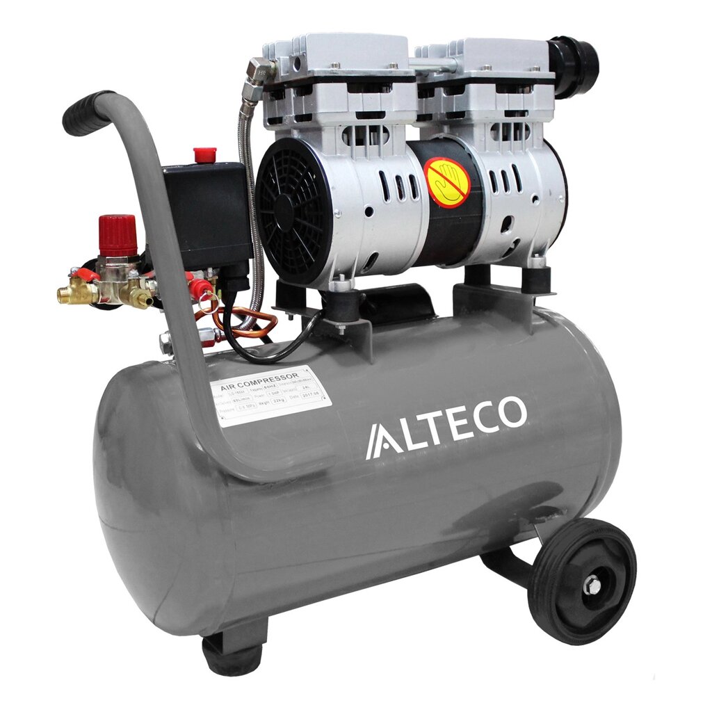 Безмасляный компрессор ALTECO 24 L от компании ProfElectro - фото 1