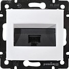 Legrand Valena Белый Розетка комп (RJ45) 1-ая 5 кат UTP ( 774230)