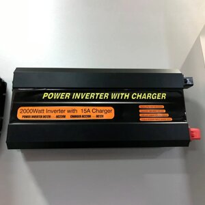Инвертор преобразователь 12-220V 2000 ВТ