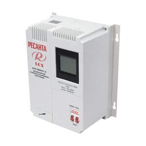 Стабилизатор напряжения серии LUX РЕСАНТА АСН-5000Н/1-Ц 5 кВт