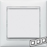 Legrand Valena Белый Рамка 3-ая гориз (774453)