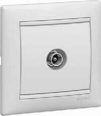Legrand Valena Белый Розетка TV единственная 1,5дБ ( 774429)