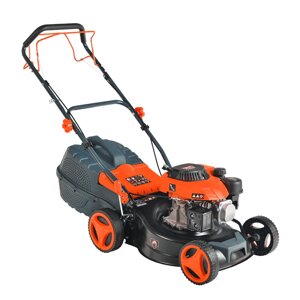Газонокосилка бензиновая PATRIOT PT 42LS, 150сс, 4л. с., 41см, 40л. трав., метал. дека, на колесах