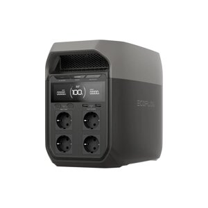 Зарядная станция EcoFlow Delta 3 EU,1024 Wh, 1800W (3600W), 230V (50Hz/60Hz)