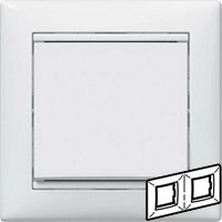 Legrand Valena Белый Рамка 2-ая гориз (774452)