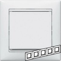 Legrand Valena Белый Рамка 5-ая гориз (774455)