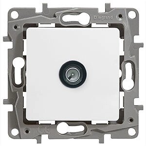 Legrand серия Etika Розетка Белая TV (телевизионная)