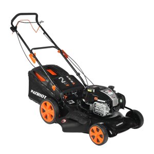 Газонокосилка бензиновая PATRIOT PT 53BSE, 150сс, 4,5л. с., 51см, 60л. трав., метал. дека, привод на колеса