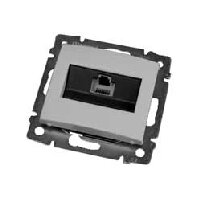 Legrand Valena Белый Розетка комп (RJ45) 1-ая 5 кат ISDN 300MHz 8 конт ( 774441)