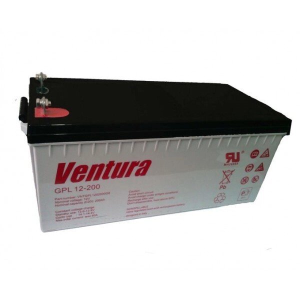 Аккумулятор для инвектора Ventura GPL 12 V-200 A - преимущества