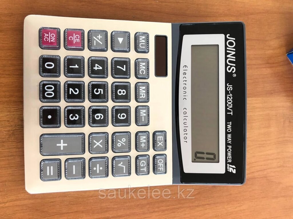 Калькулятор JOINUS JS-1200VT от компании Канцелярские, хозяйственные товары, рубашки, халаты, текстиль - фото 1