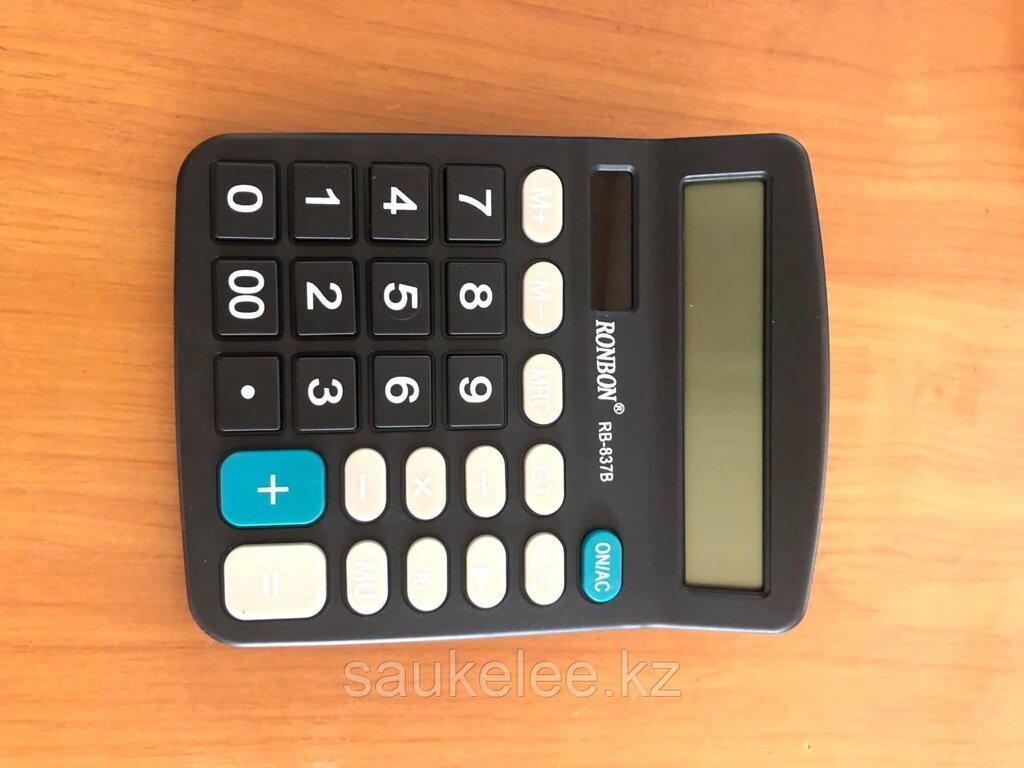 Калькулятор Ronbon RB-837B от компании Канцелярские, хозяйственные товары, рубашки, халаты, текстиль - фото 1