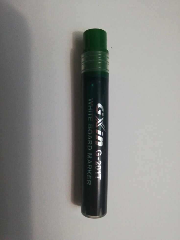 Картридж для маркера многоразового использования, зеленого цвета GXIN WHITE BOARD от компании Канцелярские, хозяйственные товары, рубашки, халаты, текстиль - фото 1