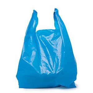 Пакет майка,  синего цвета 300х500 мм, 250 штук от компании Канцелярские, хозяйственные товары, рубашки, халаты, текстиль - фото 1