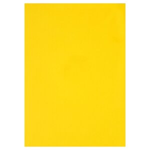 Бумага офисная цветная А4 желтая 100 листов 80 грамм