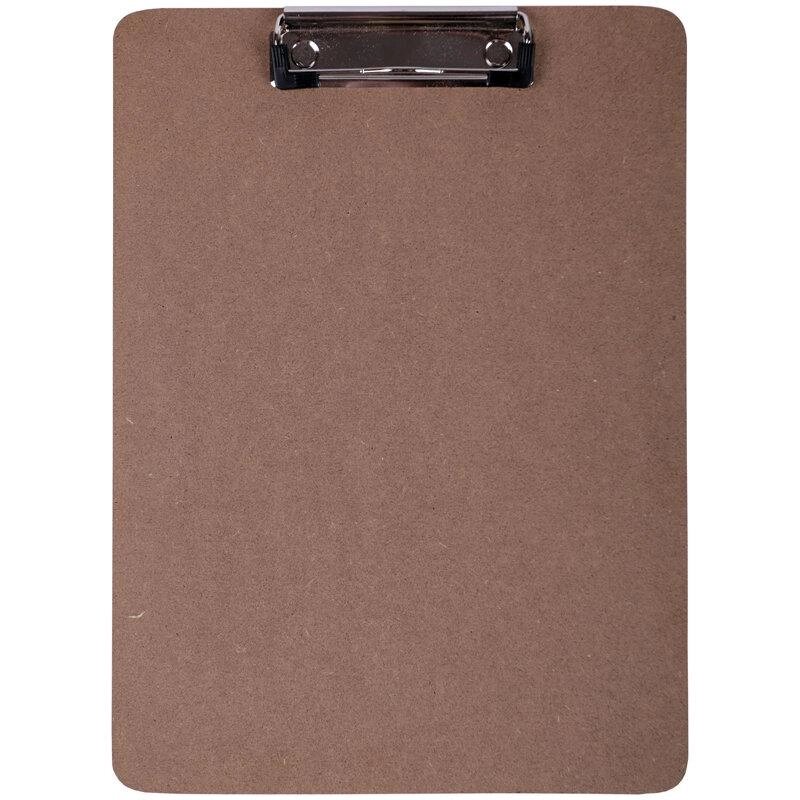 Планшет А4 формата  "Dingli Clip board", с верхним прижимом, основа ДВП от компании Канцелярские, хозяйственные товары, рубашки, халаты, текстиль - фото 1