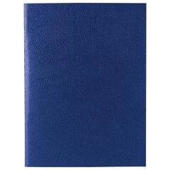 Тетрадь А4 бумвинил синего цвета 80 листов от компании Канцелярские, хозяйственные товары, рубашки, халаты, текстиль - фото 1