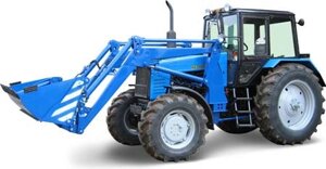 Трактор "Беларус-1221.2T" с тропическим радиатором и дополнительным топливным баком
