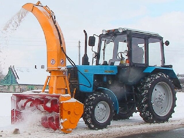 Снегоочиститель шнекороторный ФРС-200М от компании ТОО РОСБЕЛКАР - фото 1