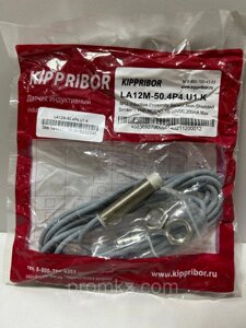 Индуктивный бесконтактный датчик LA12M-50.4P4. U1. K
