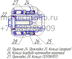 Ремкомплект КМ 50-32-200 для насосов