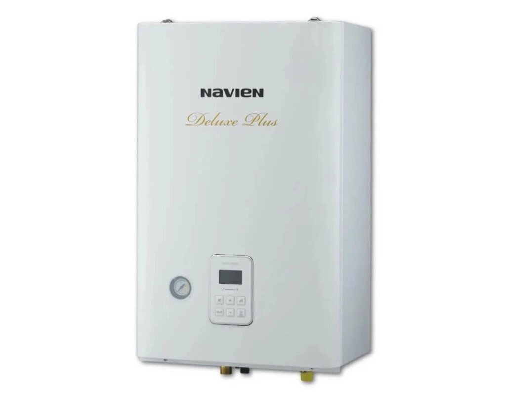 Navien DELUXE PLUS 13K (COAXIAL) Котел газовый настенный двухконтурный от компании СНАБГАЗКОМ-KZ - фото 1