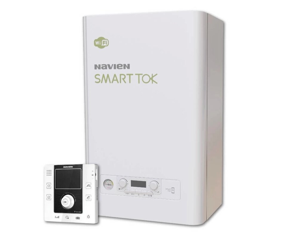 Navien SMART TOK 13K Котел газовый настенный двухконтурный от компании СНАБГАЗКОМ-KZ - фото 1