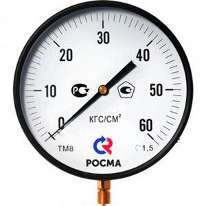 Манометр РОСМА ТМ-810 Котловой