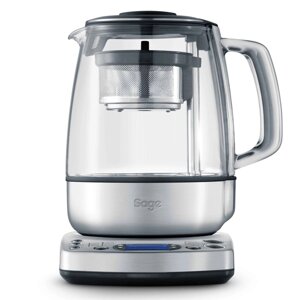 Чайник электрический Sage STM800BSS4EEU1 The Tea Maker стеклянный электрочайник, заварник для чая