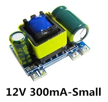 Блок питания AC220*DC12V (0,3A)- Small (внутренний) от компании ИП Орион (сервис ТОО Мастер Инк) - фото 1