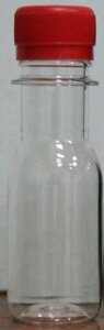 Бутылка 50мл прозраячная круглая+крышка (300шт,7кг, ДШВ (55*43*41см)