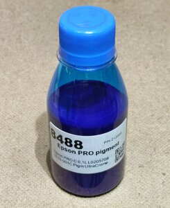 Чернила Epson PRO series C 0,1L L0205708 LE10-001C Pigment UltraCrome