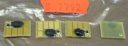 Чип HP c4844/4836/4837/4838 компл. для ДЗК\СНПЧ от компании ИП Орион (сервис ТОО Мастер Инк) - фото 1